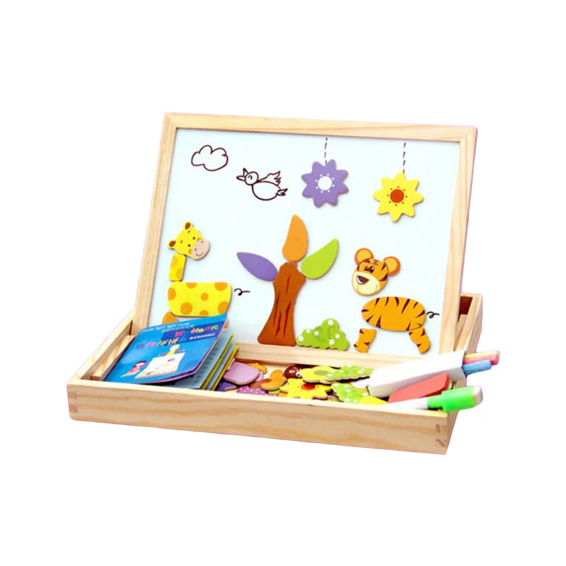 Magnetische Dieren Puzzel Tekentafel - Image 8