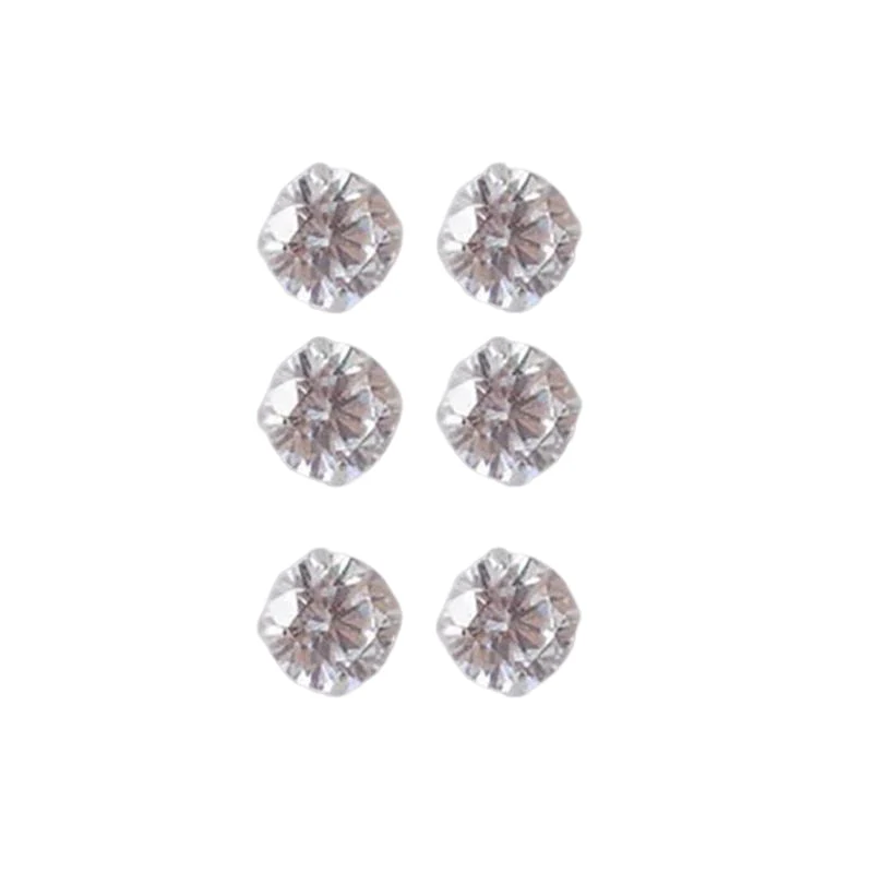 ChicMagnet - Magnetische oorclip met zirkoonknop | 1+1 GRATIS - Image 10