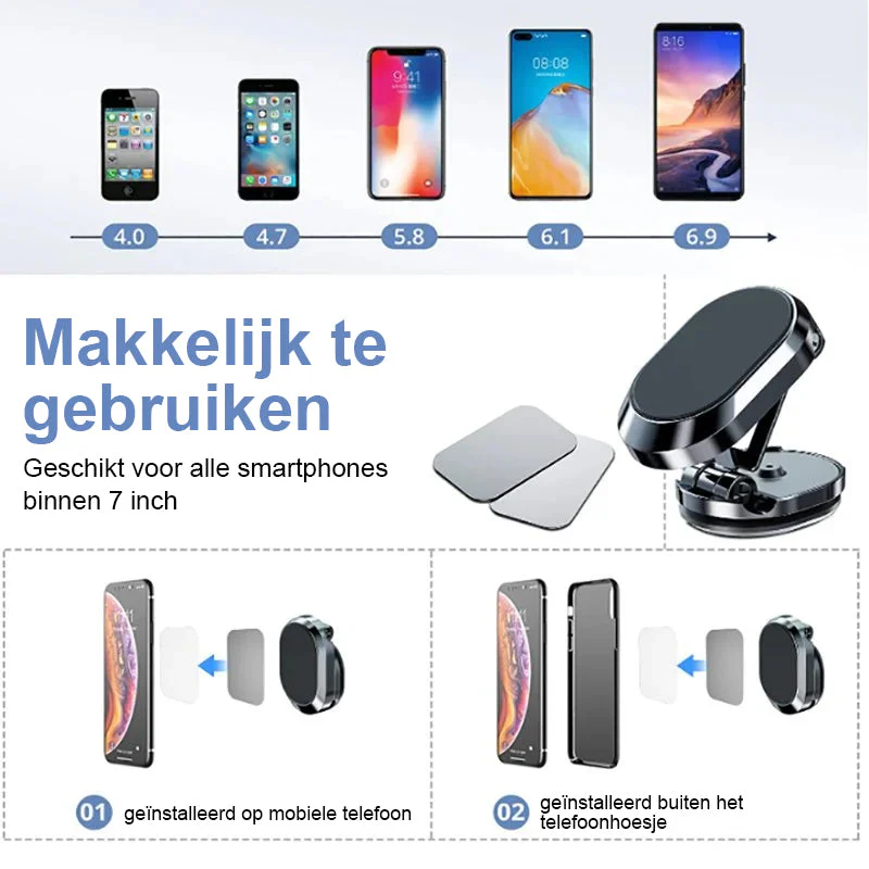 Magnetische telefoonhouder voor  de auto - Image 11