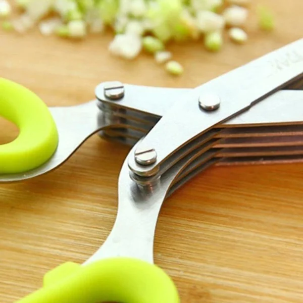 Manova™ 5 messen keukensalade schaar | 50% KORTING - Image 6