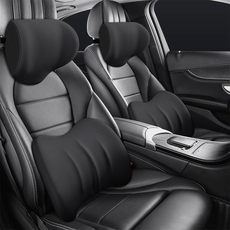 Manova™ Ergonomische hoofdsteun en lumbaalkussen voor autostoelen | 50% KORTING - Image 9