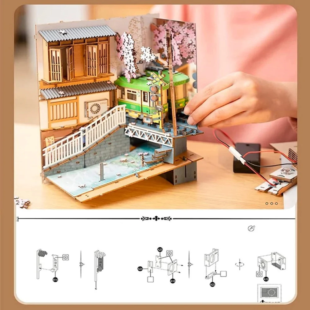 Manova™ - Sakura doe-het-zelf decoratieset | 50% KORTING - Image 3