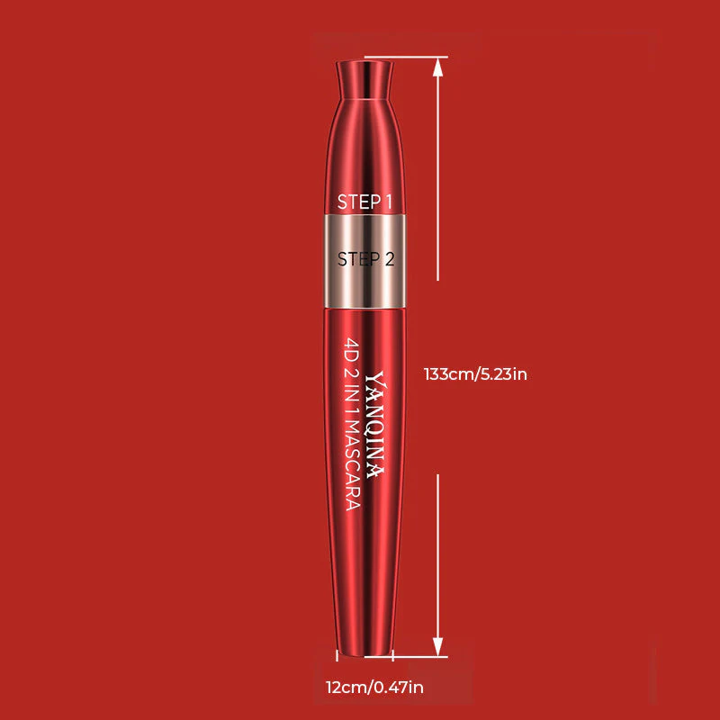 Mascara voor verlenging en volume met dubbele borstel - Image 11