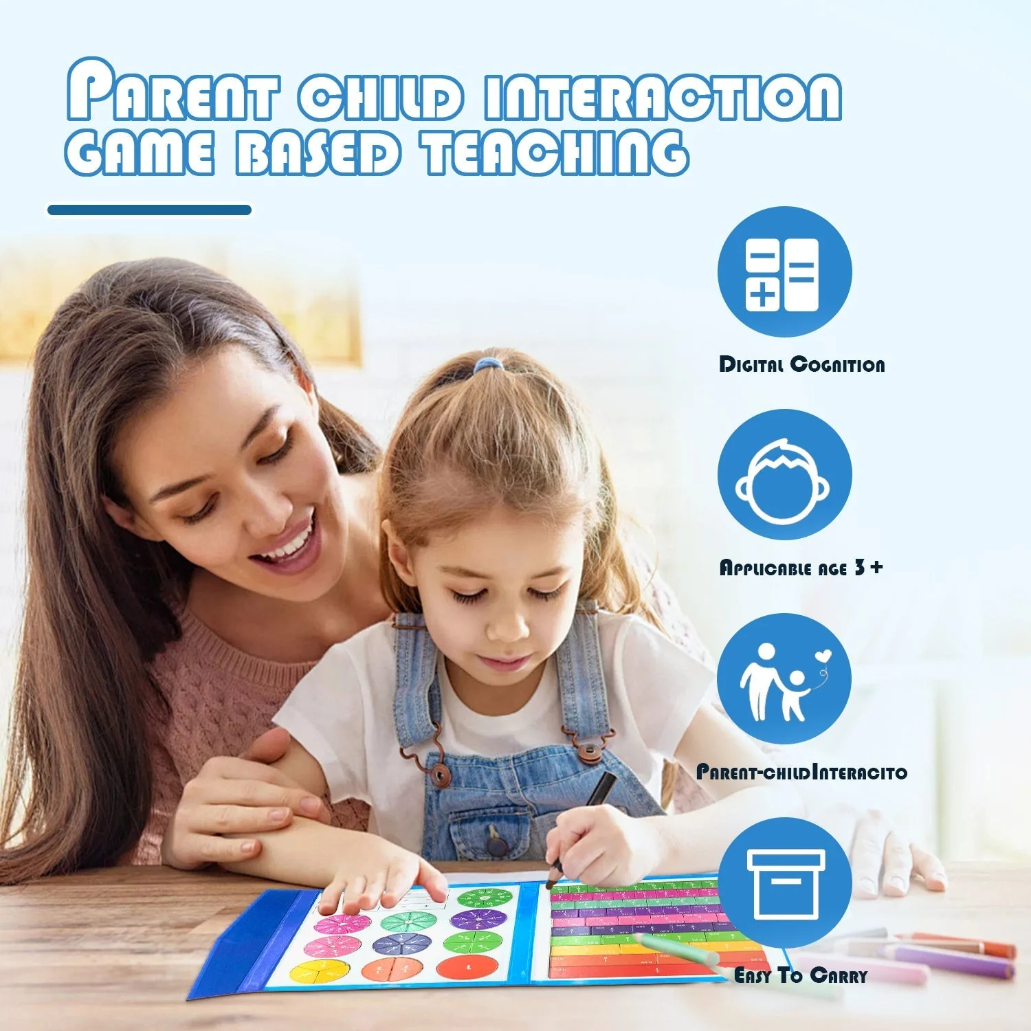 MathMagi - Fraction Explorer Tafel - Weckt die Liebe zur Mathematik | 50% KORTING - Image 3