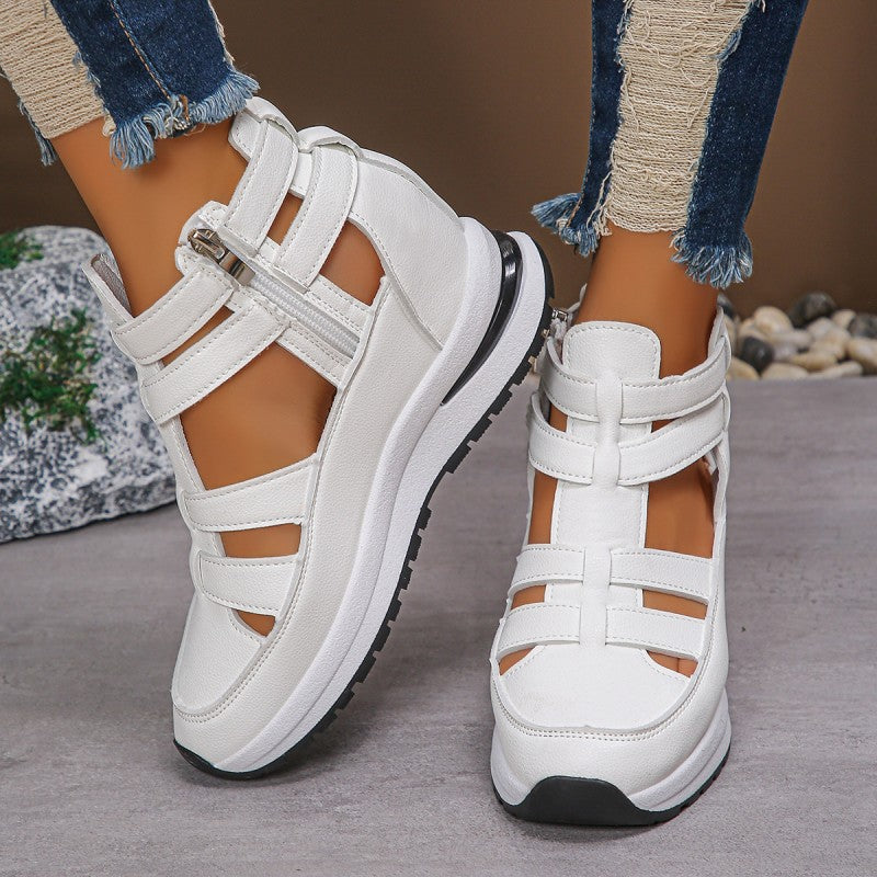 Maya – Waterdichte PU Leren Sandalen met Ademend Open Teengebied - Image 2