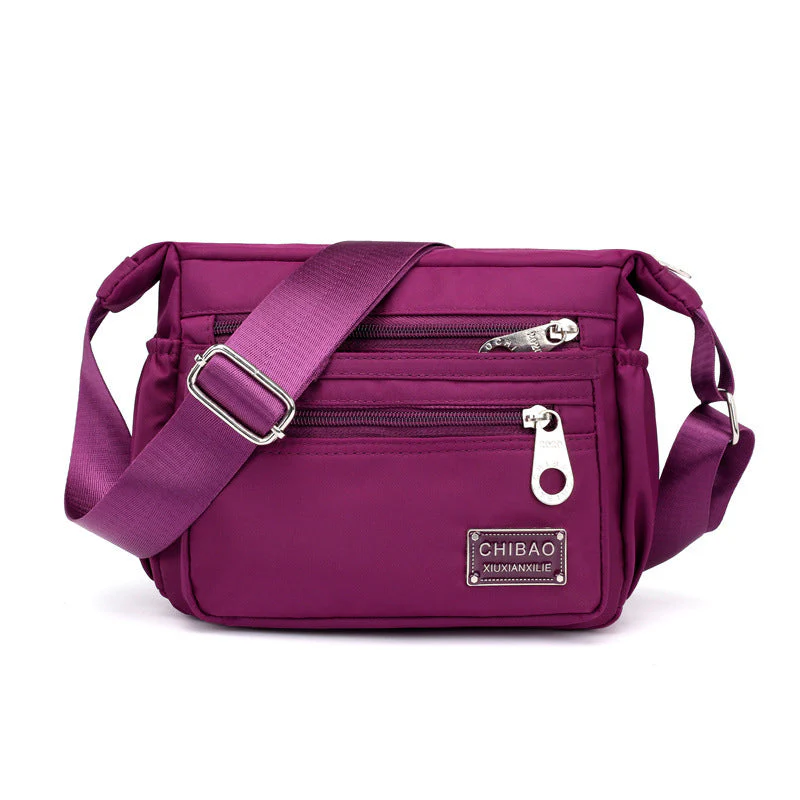 Meerlaagse nylon crossbody tas voor dames - Image 14