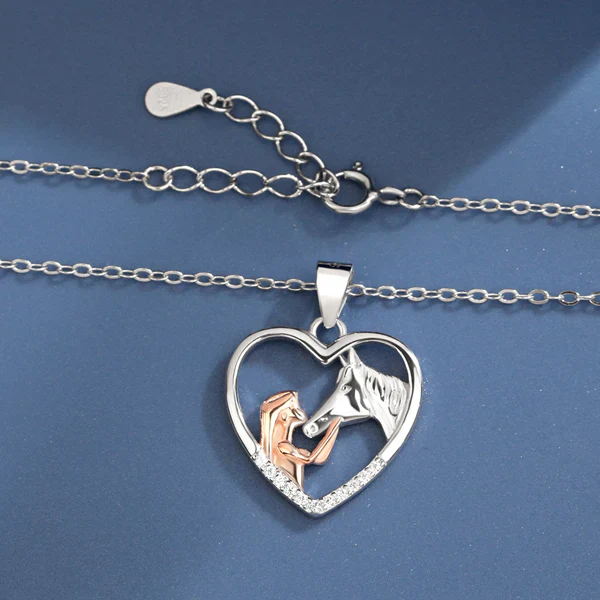 Meisje en paard ketting ketting - Image 8