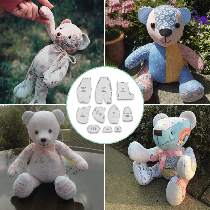 MemoryBear - Stencil liniaal set (10 stuks) | 50% KORTING - Image 4