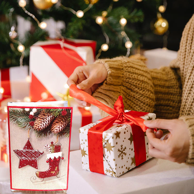 Merry Christmas muziek wenskaart set - Image 16