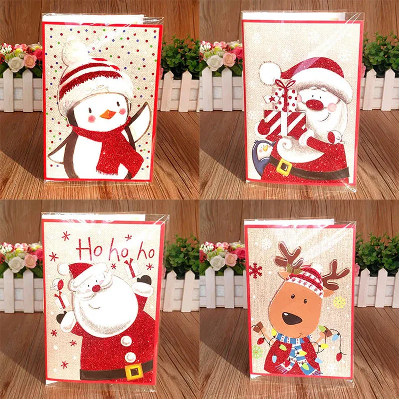 Merry Christmas muziek wenskaart set - Image 17