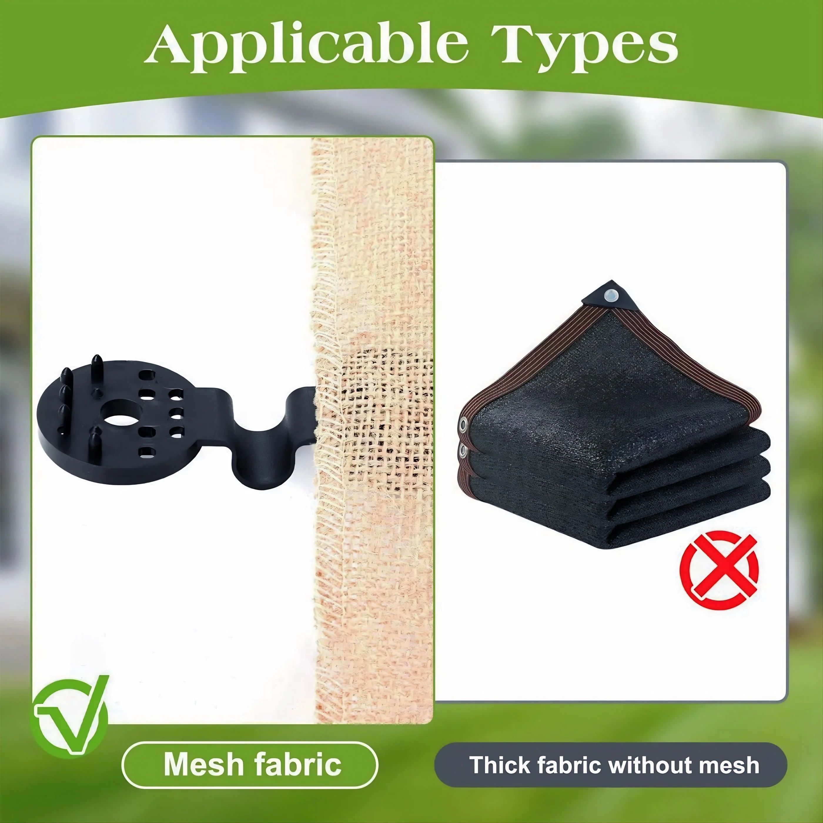 MeshFasteners™ – Naadloze veiligheid voor elke schaduwdoek | 50+50 GRATIS - Image 3