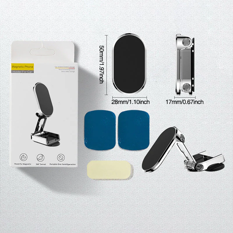 Metalen opvouwbare autotelefoonhouder - Image 9