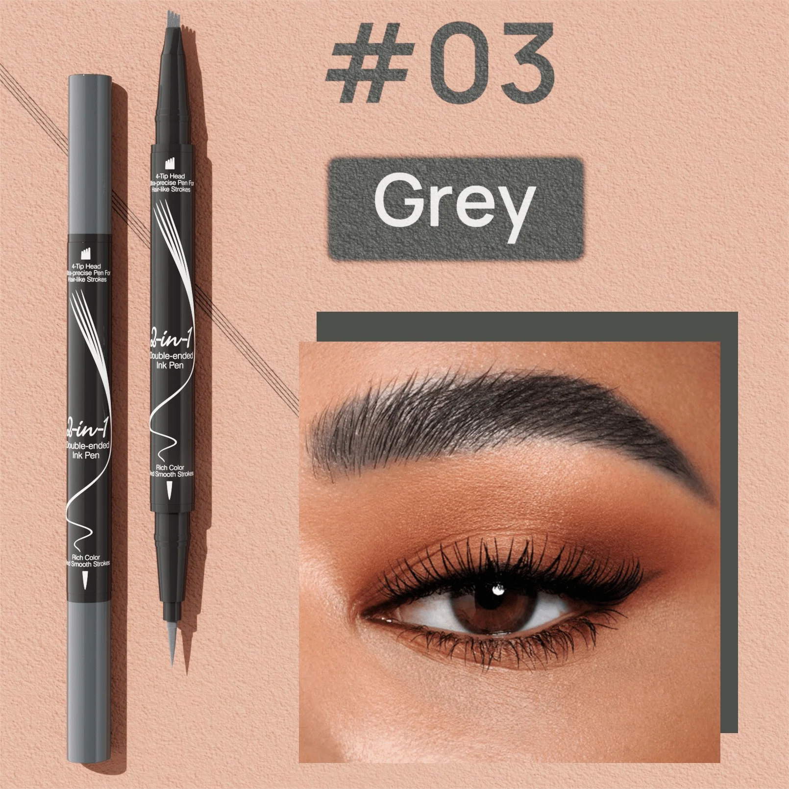 BrowMaster - Microblading wenkbrauwpotlood | 1+1 GRATIS - Image 11