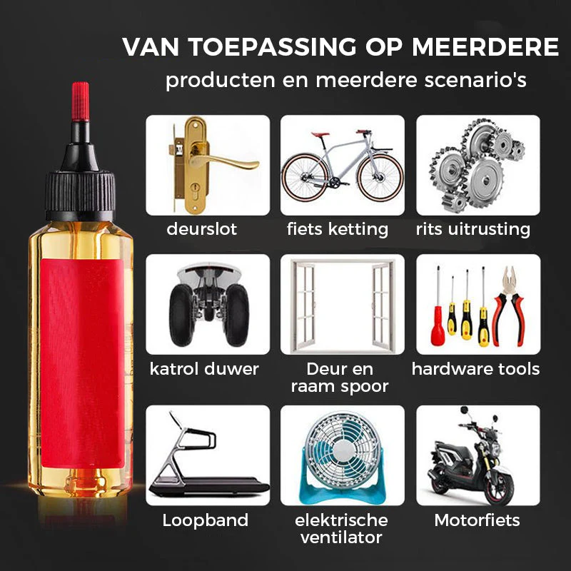 Micromoleculair smeermiddel voor apparatuur - Image 7