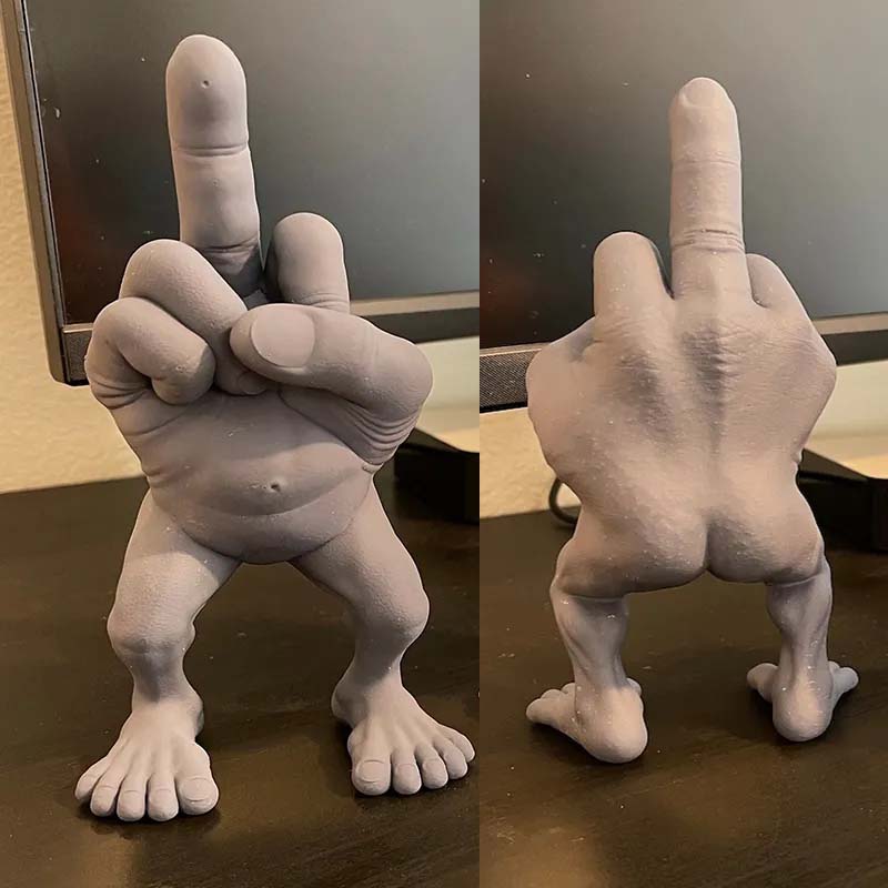 FunnyFinger - Middelvingerfiguur Met Benen | 50 % KORTING - Image 6