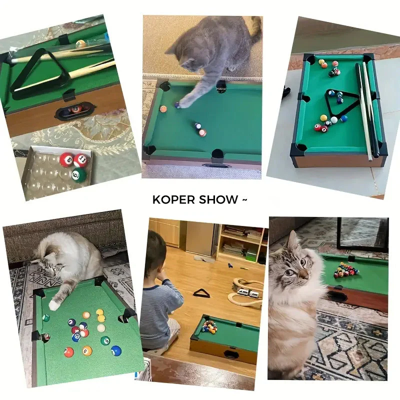 Mini-biljarttafel Interactief kattenspeelgoed voor het huishouden - Image 9