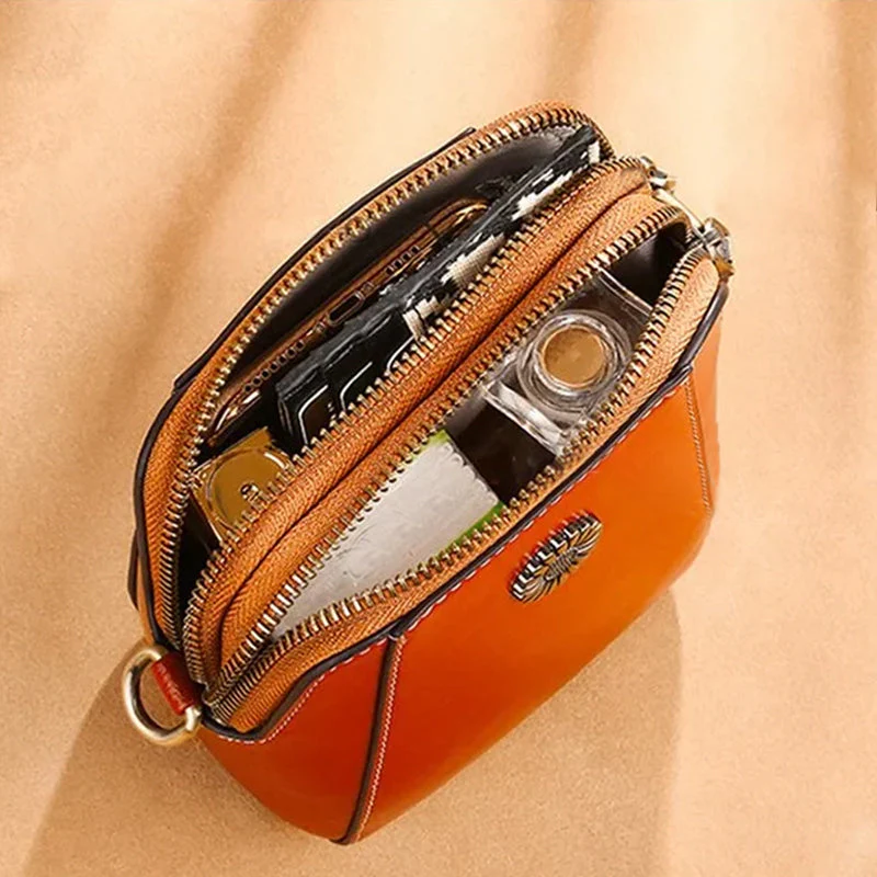 LuxeMini - Mini-crossbodytas van zacht leer | 50% KORTING - Image 15