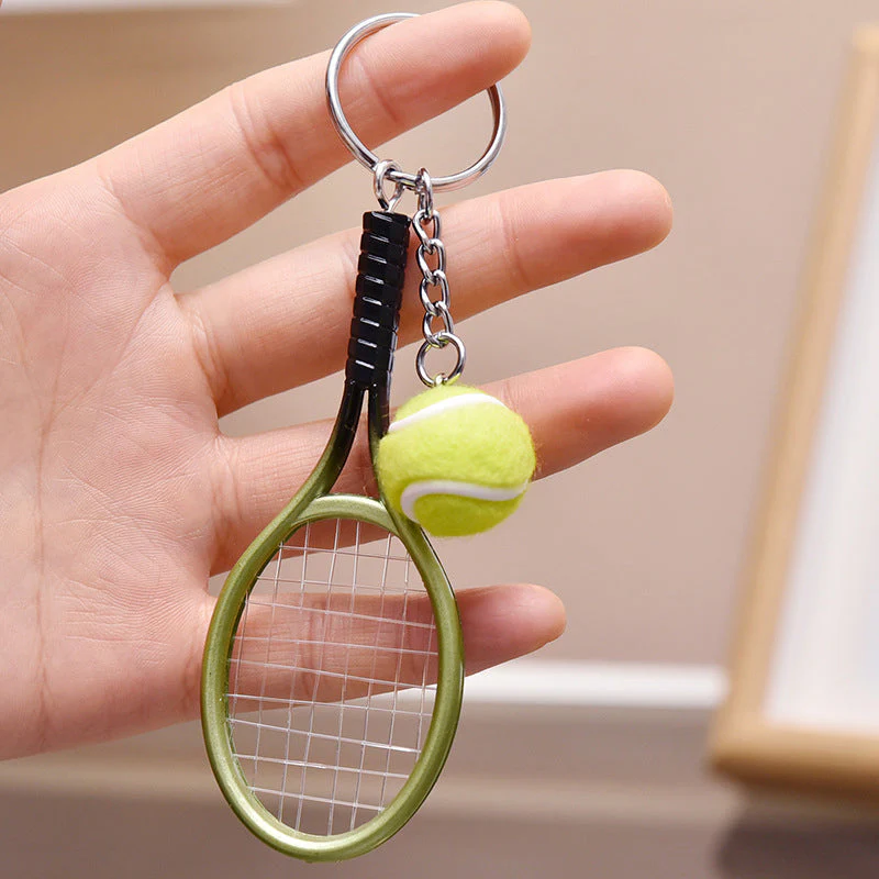 Mini tennisracket sleutelhanger - Image 15
