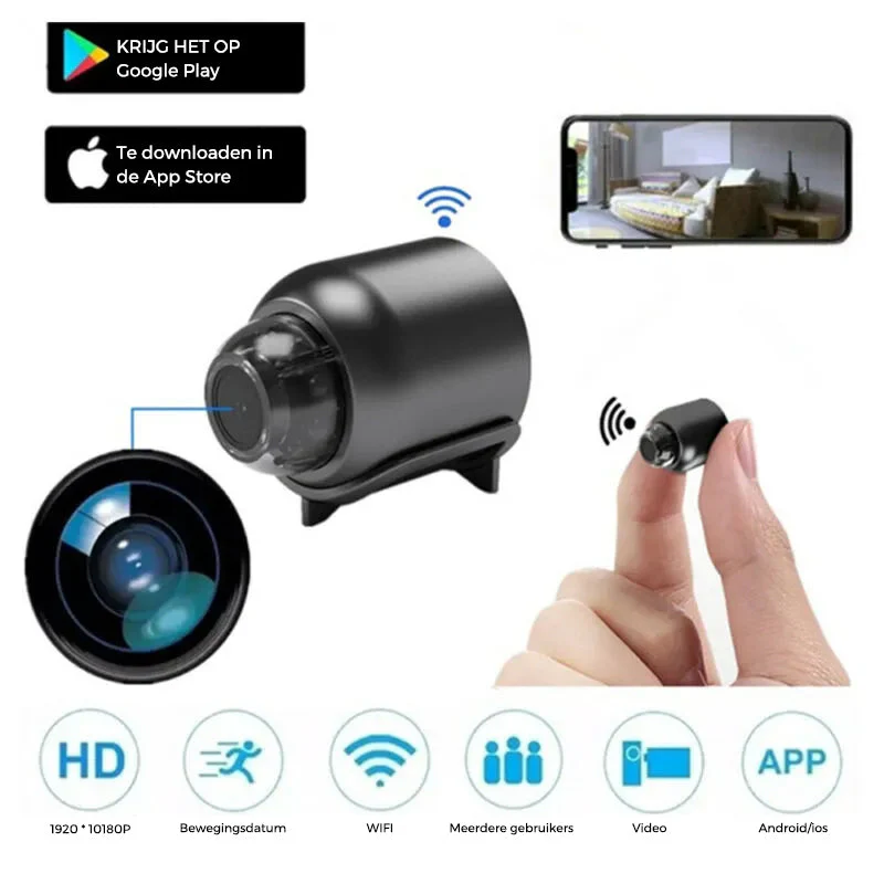 Mini WIFI-camera 1080P HD - Image 6
