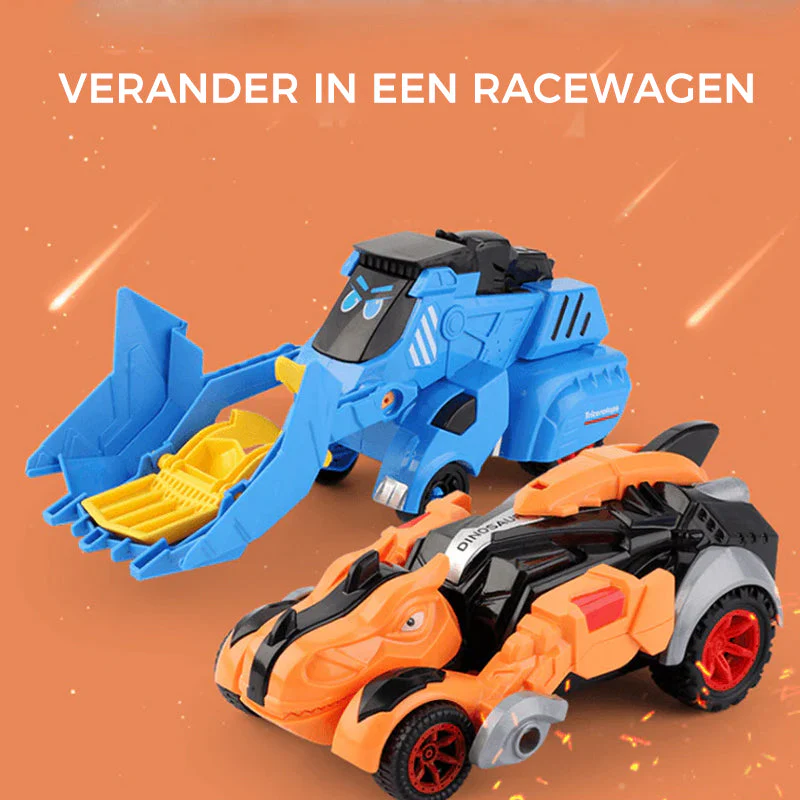Misvormde dinosaurus speelgoed auto - Image 9