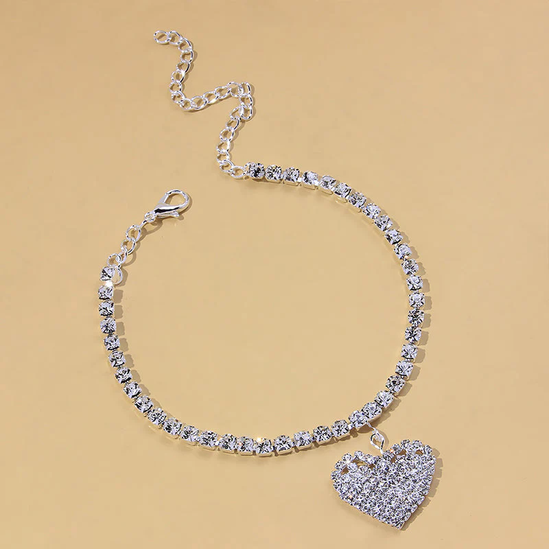 Mode Hart Strass Enkelbanden - Image 6