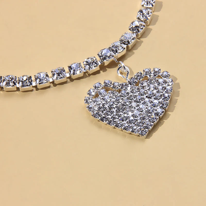 Mode Hart Strass Enkelbanden - Image 7