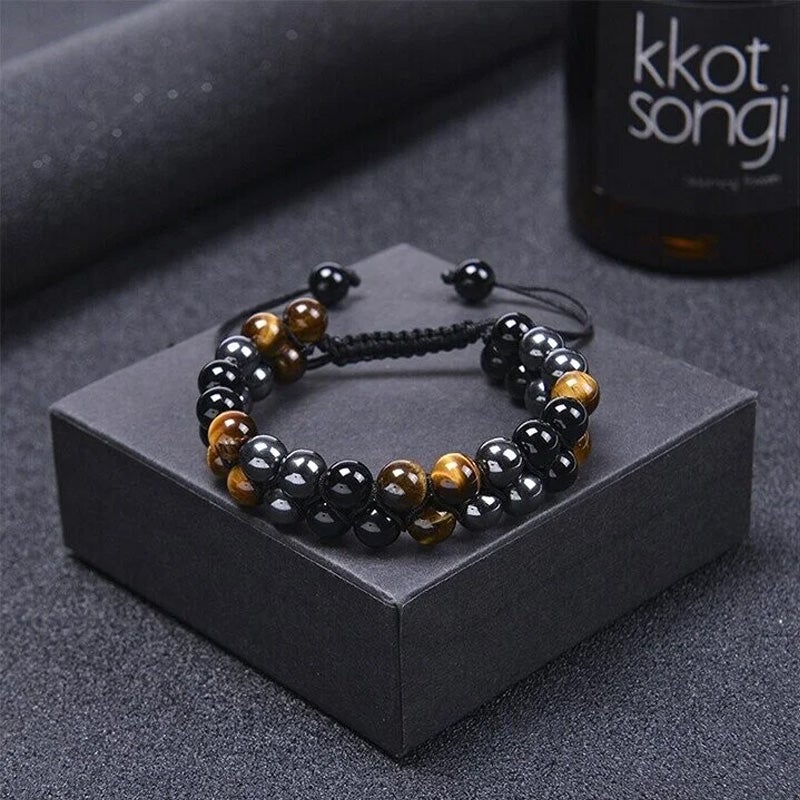 Modieuze armband met dubbele laag - Image 2