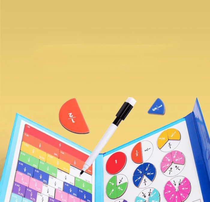 Montessori magnetische boekfractiepuzzel voor kinderen - Image 7