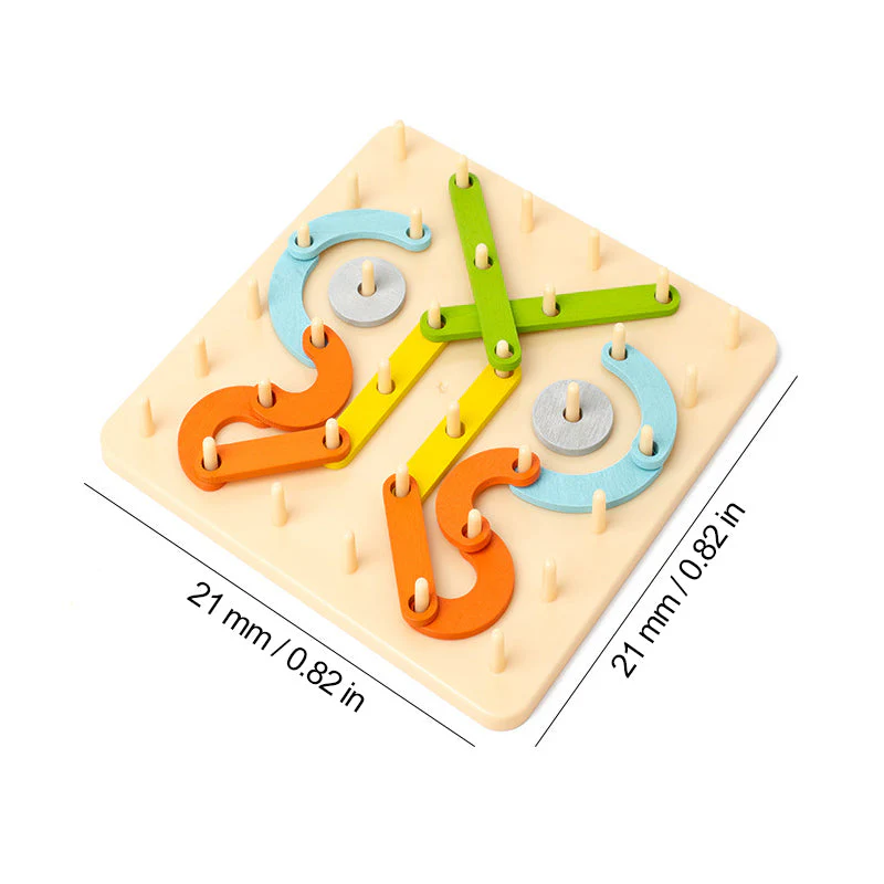 Montessori Pegboard-puzzel | 50% KORTING - Image 13
