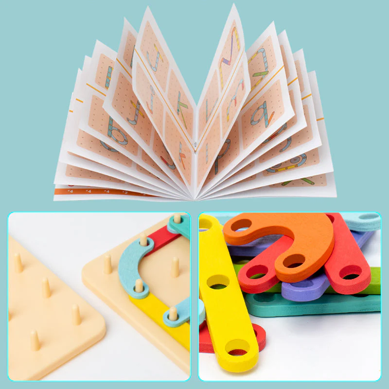Montessori Pegboard-puzzel | 50% KORTING - Image 8