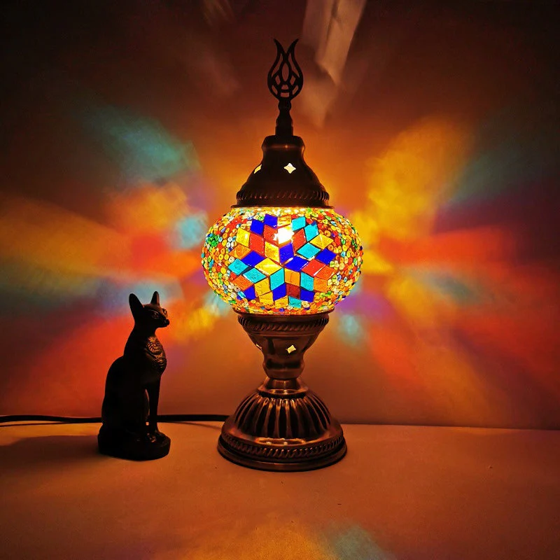 Mozaïeklamp — Betoverende Warme Sfeer - Image 26