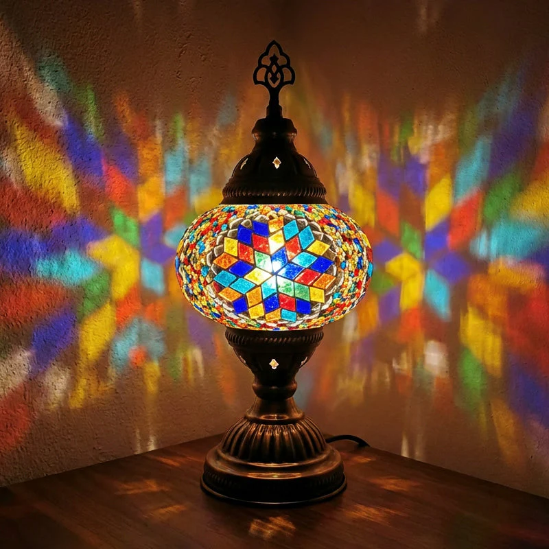 Mozaïeklamp — Betoverende Warme Sfeer - Image 3
