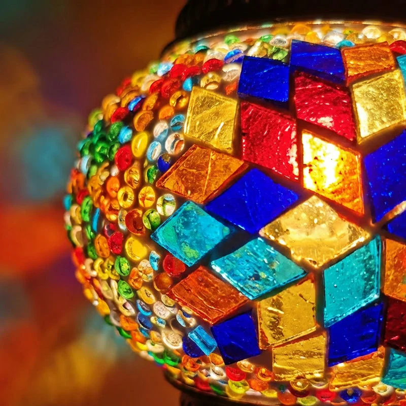 Mozaïeklamp — Betoverende Warme Sfeer - Image 4