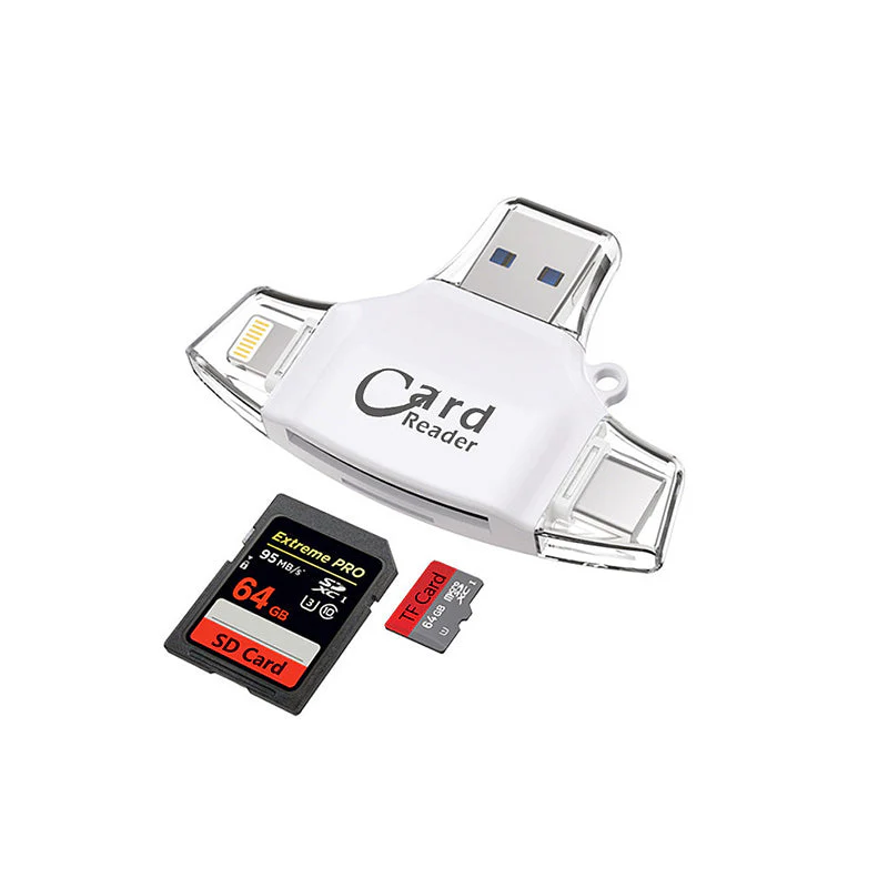 Multi-poort 4 in1 universele SD TF-kaartlezer - Image 17