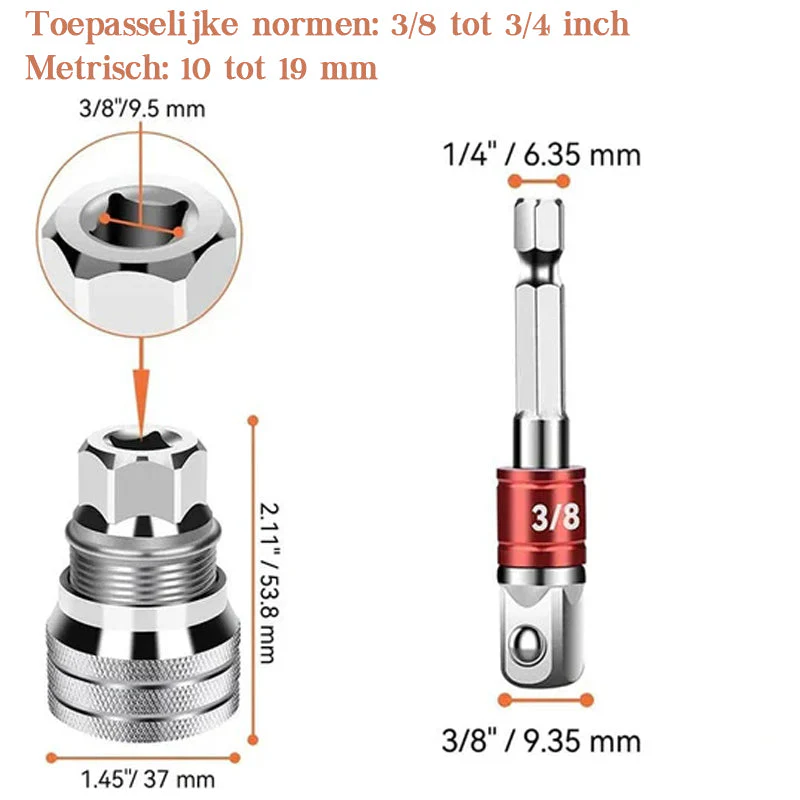 Multifunctioneel universeel dopsleutelgereedschap - Saker® universeel onderhoudsgereedschap - Image 4