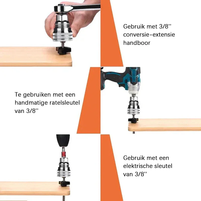 Multifunctioneel universeel dopsleutelgereedschap - Saker® universeel onderhoudsgereedschap - Image 7
