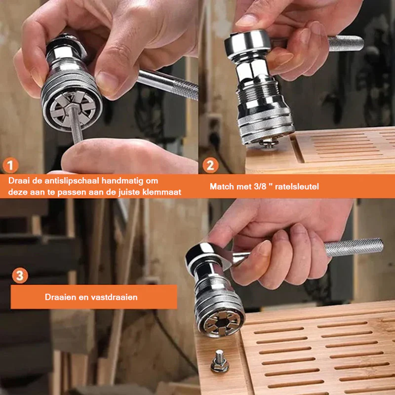 Multifunctioneel universeel dopsleutelgereedschap - Saker® universeel onderhoudsgereedschap - Image 9