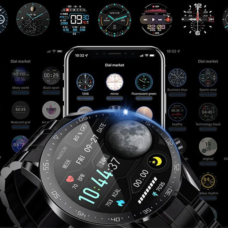 Multifunctionele Bluetooth Talk Casual smartwatch - Image 2