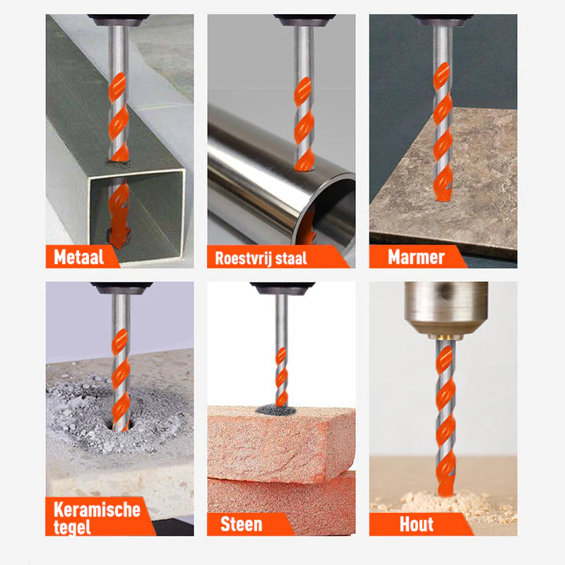 Multifunctionele boren📣Alleen de boor, geen elektrische boor!📣 - Image 5