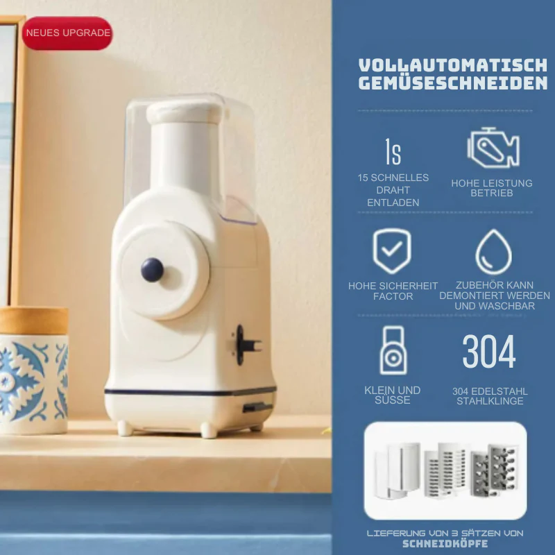 QuickChop  - Multifunctionele elektrische aardappelsnijder Groentesnijder | 50% KORTING - Image 3