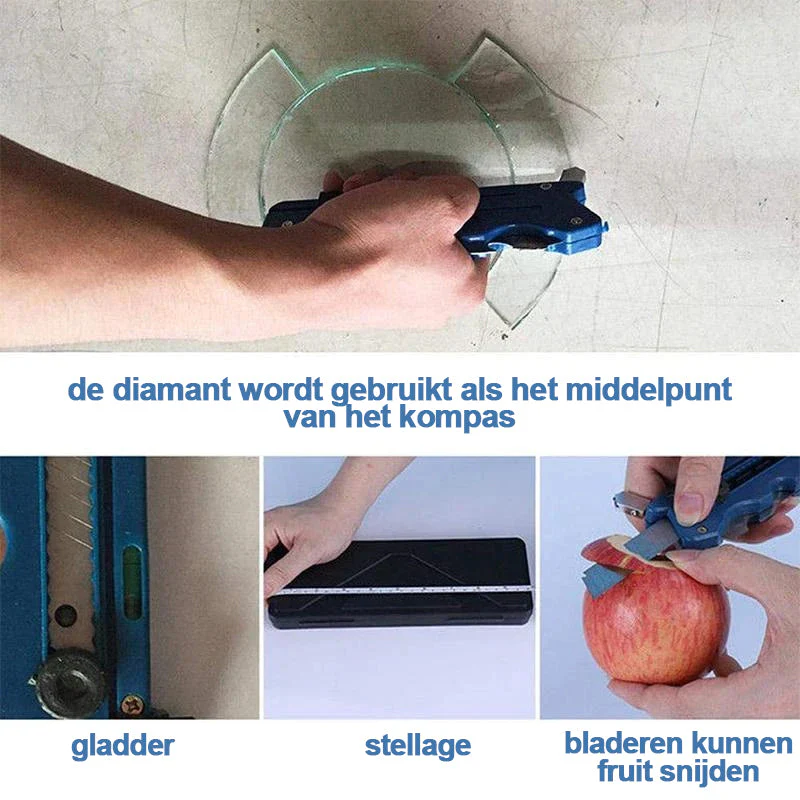 Multifunctionele glas snijder - Image 9