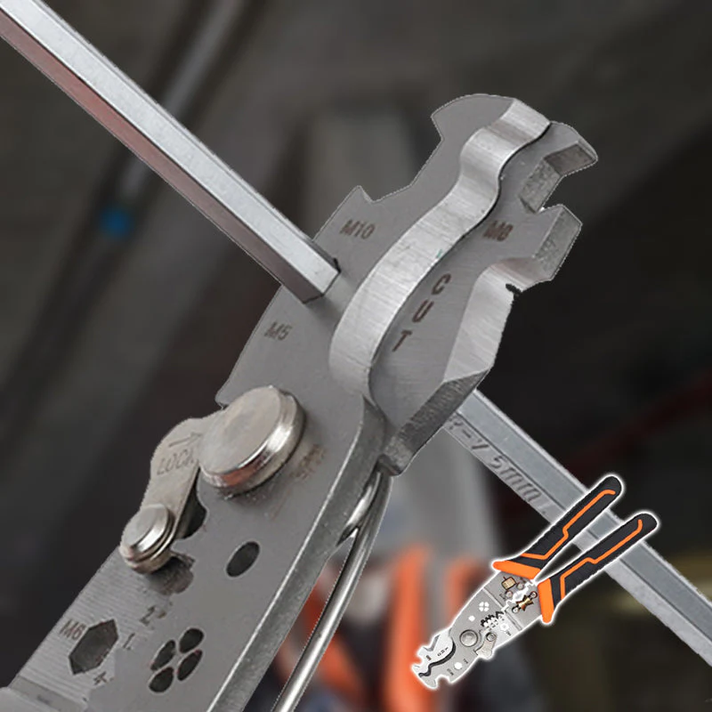 Multifunctionele kabelstripper en krimptang - Image 3