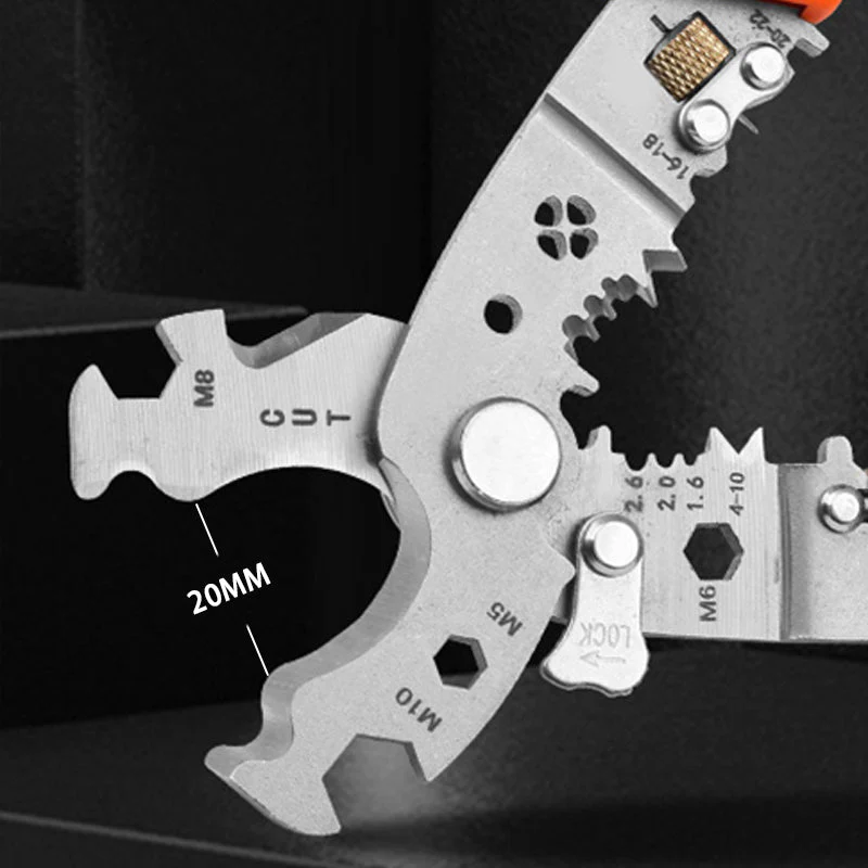 Multifunctionele kabelstripper en krimptang - Image 7