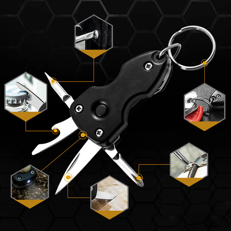 Multifunctionele opvouwbare sleutelhanger - Image 6