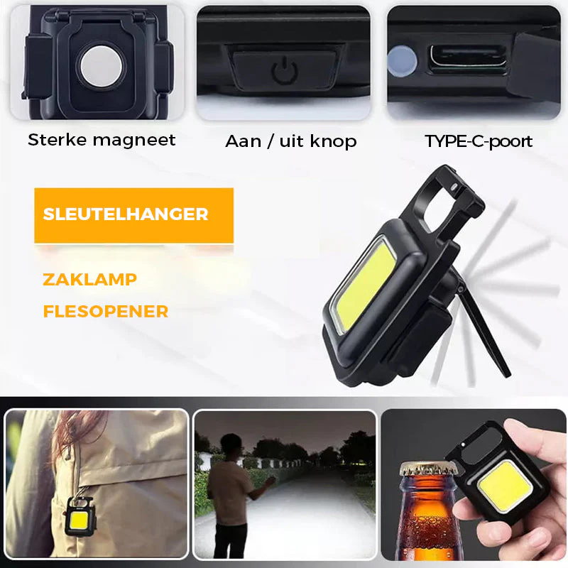 LumiKey - Multifunctionele sleutelhanger noodverlichting | 50% KORTING - Image 13