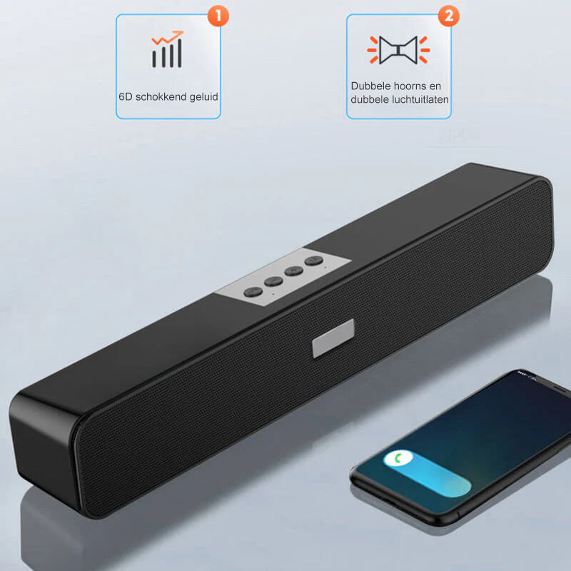 Multimedia Bluetooth Draadloze MP3 Luidspreker - Image 6