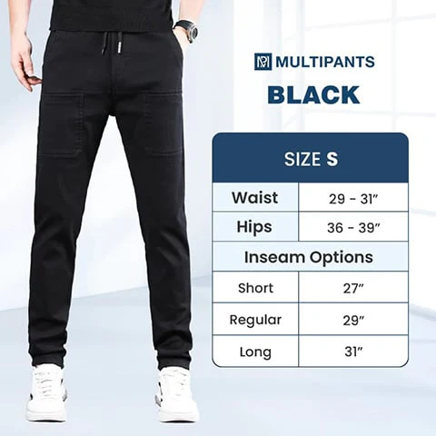 MultiPants – duurzame cargobroek met hoge elasticiteit en meerdere zakken - Image 15