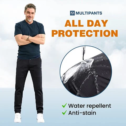 MultiPants – duurzame cargobroek met hoge elasticiteit en meerdere zakken - Image 4