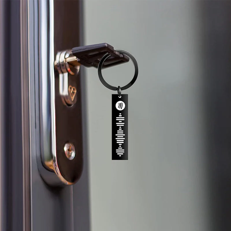 Music Code Plaque Keychain - Image 5