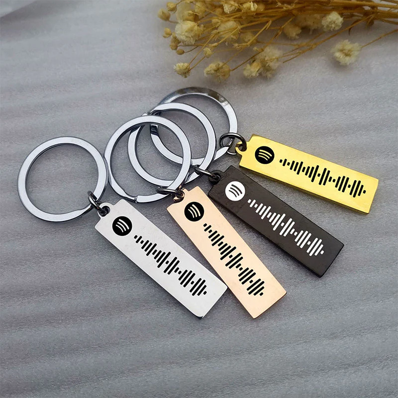 Music Code Plaque Keychain - Image 6